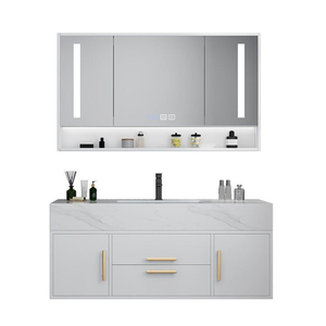 Commercial <strong>Sink</strong> Mirror Fixture Furniture 42 Inch Luxury <strong>Bathroom</strong> Vanity <strong>Sink</strong> Lights <strong>Bathroom</strong> <strong>Cabinets</strong> with Modern <strong>Sink</strong> - Product Image 6
