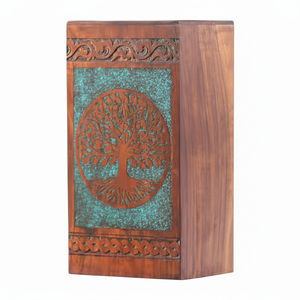 โกศใส่ศพสำหรับชายและหญิงโกศเผาทำด้วยมือสไตล์อเมริกันสมัยใหม่ - Product Image 1