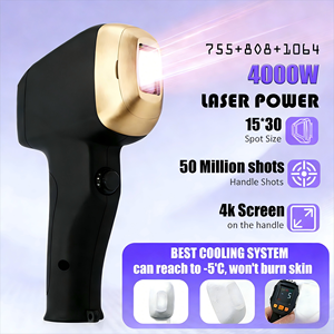 Épilateur indolore 808 nm pour 50 millions de tirages, machine de réduction des poils et d'éclaircissement des tatouages pour salons de beauté - Product Image 5