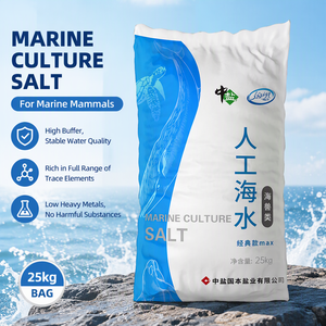 Sal Marina Cristalizada a Granel de 25 KG para Mamíferos Marinos, Suministro de Fábrica para Zoológicos, Acuarios y Exhibiciones de Mamíferos Marinos - Product Image 1