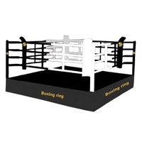 Logo personnalisé ring boxe corde MMA compétition ring de boxe boxeo anneaux cordes à vendre