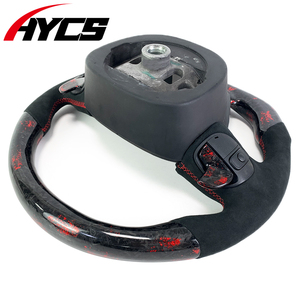 Volante Deportivo Personalizado de Fibra de Carbono Forjado con LED RPM Rojo para <span class=keywords><strong>Jeep</strong></span> <span class=keywords><strong>Grand</strong></span> <span class=keywords><strong>Cherokee</strong></span> <span class=keywords><strong>SRT</strong></span> 2012 2013 2014 2015 2016 - Product Image 5