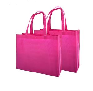 Bolsa de Compras Plegable Reutilizable Hecha de Tela No Tejida de PP, Resistente, Ecológica y Portátil para Llevar Comestibles - Product Image 1