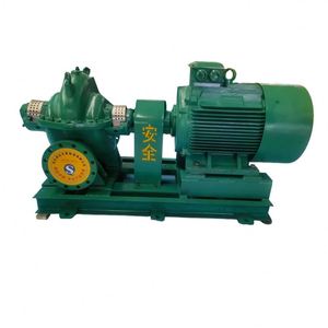 Pompe centrifuge horizontale monophasée à double aspiration à haut débit pour l'irrigation agricole et l'ingénierie de la conservation de l'eau - Product Image 2