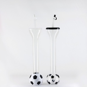Gobelet de fête en plastique 450 ml avec paille, réutilisable, en PP, couleur personnalisée, gobelet promotionnel, logo personnalisé, vente en gros - Product Image 1