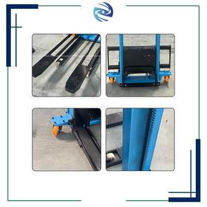 Apilador de carga automática, elevador de carga semielevador y autoelevador, elevador de mano eléctrico hidráulico para transpaleta - Product Image 3