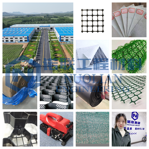 Nuolian thép-nhựa <span class=keywords><strong>geogrid</strong></span> cho xây dựng đường giữ lại tường & đường lái xe tăng cường với 5 + năm bảo hành - Product Image 5