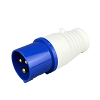 Boîte de distribution interverrouillable WNZJ WNS1 013 16A 3P, 3 prises, 220-250V, IP44, étanche à la poussière, prise électrique industrielle CE, gris