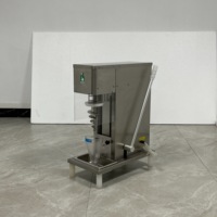 Nouvelle machine à mélanger la crème glacée commerciale à haute productivité, automatique, en acier inoxydable, pour mélanger les fruits et le yogourt, 110V/220V