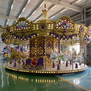 juegos mecanicos grande <span class=keywords><strong>de</strong></span> la feria carrusel infantil con led luces Capacidad 24 personas Instalado en parque <span class=keywords><strong>de</strong></span> atracciones - Product Image 5