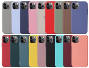 Fundas de teléfono para <span class=keywords><strong>iPhone</strong></span> 5 series TPU color puro a prueba de golpes para funda de teléfono - Product Image 2