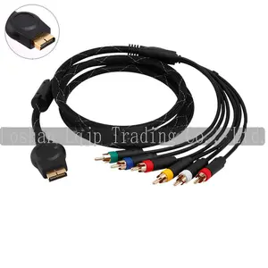 Composite Audio Video AV-Kabel Kabel Für Wii/Wii U/PS2/PS3/PS5/Xbox 360 Slim HD TV Cinch-Komponenten kabel