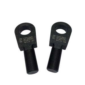 Pièces métalliques usinées CNC sur mesure, boulons à œil filetés, oreilles de levage en acier usiné, service d'usinage CNC de précision OEM - Product Image 1