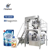 Machine d'emballage Doypack à scellage thermique pour boissons au miel avec pompe rotative à haute efficacité Finalwe