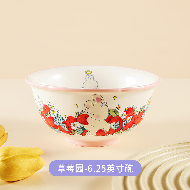 Bol à nouilles de 6 pouces - Jardin de Fraises