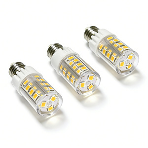 <b>E12</b> LED Corn <b>Bulb</b> 3.3W Smd 2835 AC 120V PC cover+Ceramic body for Residential Use <b>E12</b> LED Lamp Light - Product Image 5