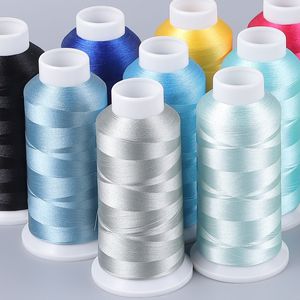 Hilos de alta tenacidad para máquina de bordar, hilos <span class=keywords><strong>airo</strong></span> de alta tenacidad, 120d/2, 100%, 5000m - Product Image 2