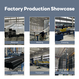 Cancello Scorrevole in Alluminio Moderno e Durevole, Recinzione di Sicurezza Alta 6 Piedi, Verniciato a Polvere di Alta Qualità per Casa e Giardino Residenziale - Product Image 5