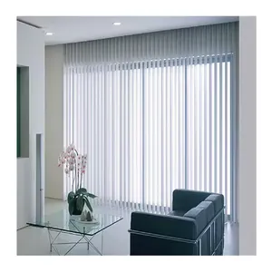 Factory Directly Sale google home alexa control Motorized Indoor vertical blinds Shades Curtains