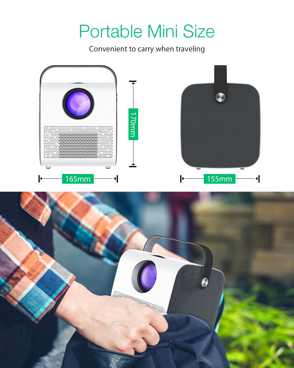 [M03 Livebroast+FREE 100INCH SCREEN] Hot Selling HD Mini Home Theater Factory OEM ODM Portable Simple HD Cinema Projector