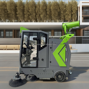 Xe quét đường điện hiệu suất cao, tình trạng mới, chạy bằng pin, dùng để quét đường và sàn nhà - Product Image 3