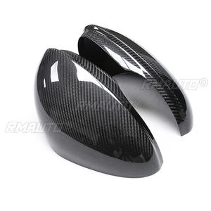 Cubiertas de Espejos Laterales de Fibra de Carbono Seca para Alfa Romeo Giulia Sedán 2017-IN, Estilo Adhesivo - Product Image 6