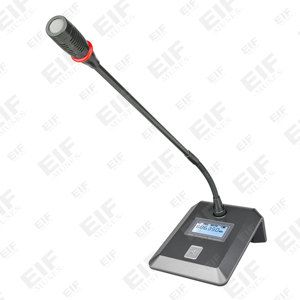 EIF 8 Channel UHF <b>Wireless</b> Conference Microphone System with Gooseneck <b>Mics</b> and Rack Mount Receiver - Product Image 3