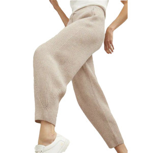 Novità 2026: Completo Invernale da <span class=keywords><strong>Donna</strong></span> in Cashmere e Lana, Maglione e <span class=keywords><strong>Pantaloni</strong></span> in Maglia <span class=keywords><strong>a</strong></span> <span class=keywords><strong>Coste</strong></span>, Casual e Comodo - Product Image 2