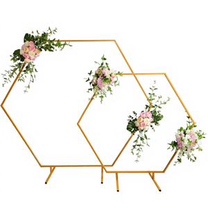 SMOOTH <b>Rectangular</b> <b>Gold</b>/Silver Stainless Steel <b>Mirror</b> Design Wedding Backdrop for Party Events 100x200cm & 100x220cm Sizes - Product Image 1