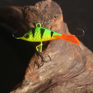 5,2 cm/7,7G señuelo cebo equilibradores de hielo para perca <span class=keywords><strong>Lucio</strong></span> <span class=keywords><strong>pesca</strong></span> en hielo agua salada <span class=keywords><strong>invierno</strong></span> señuelo cebo duro - Product Image 5