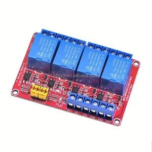 โมดูลไดรฟ์ PLC แบบทริกเกอร์ระดับสูงและต่ำ 5V 12V 24V บอร์ดควบคุมรีเลย์ โมดูลรีเลย์แม่เหล็กไฟฟ้า 4 ช่อง - Product Image 6