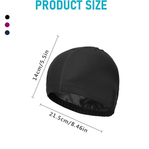 <span class=keywords><strong>Bonnet</strong></span> <span class=keywords><strong>de</strong></span> bain confortable imperméable <span class=keywords><strong>de</strong></span> haute qualité à bas prix pour la natation et la plongée - Product Image 3
