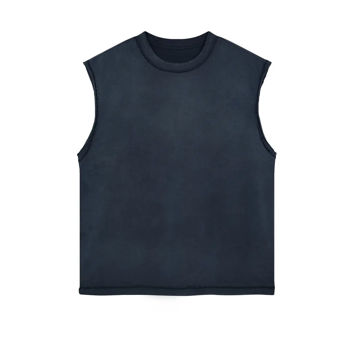 Wholesale Custom logo Cotton Running Singlet Muscle Athletic Shirts Sleeveless Fitness Wear Workout Men Gym Tank Top For Men