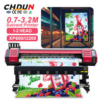 Imprimante à Toile 1,8 m 6 pieds Large Format Numérique Eco Solvant XP600 Dx5/3200 pour Imprimante Grand Format pour Bannière Flex