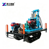 Foreuse robuste pour puits d'eau, machine de forage de puits profonds avec capacité de forage stable pour les chantiers de construction