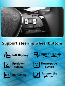 Tableau de bord numérique, combiné d'instruments virtuel, écran LCD, compteur de vitesse pour VW <span class=keywords><strong>Tiguan</strong></span> 2010 <span class=keywords><strong>2011</strong></span> 2012 2013 2014 2015 2016-2021 - Product Image 3