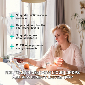 <b>Supplement</b> Manufacturer Immune Support Drink Drops 1200mg Red Yeast Rice Liquid Drops CoQ 10 <b>Supplement</b> Support Heart Function - Product Image 3
