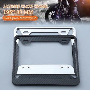 Tùy chỉnh thép không gỉ sợi carbon xe máy giấy phép tấm khung - Product Image 6