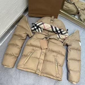 Chaqueta de Plumón de Invierno Original de Alta Gama Burb con Capucha, Mangas Desmontables, Cortavientos, Antipelusas y Acolchada con Cremallera - Product Image 6