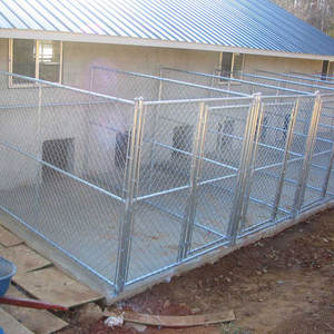 Factory Wholesale Custom Diamond Mesh <strong>Dog</strong> <strong>Kennels</strong> High Quality Zoo Chain Link Cages for Animals - Product Image 6