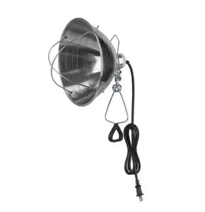 Aluminum Brooder lamp/Clamp Lamp with Porcelain lampholder