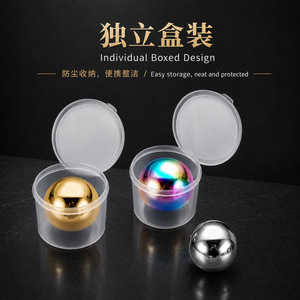 Glaçonnière en acier inoxydable 304 pour whisky, avec glaçons circulants et ronds, pour bar et refroidissement rapide - Product Image 2