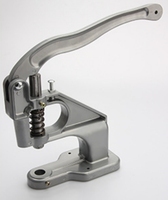 Machine à boutonner manuelle en aluminium à point noué pour usage domestique, aiguille simple, nouvelle presse manuelle pour l'application d'œillets et de boucles