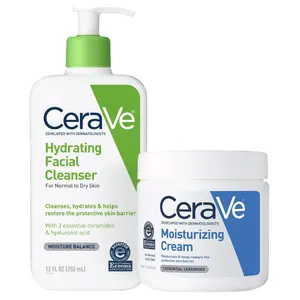 ผลิตภัณฑ์ทำความสะอาดผิวหน้าให้ความชุ่มชื้น CeraVe Foam/CeraVe Foam Cleanser/CeraVe renewing Sa Cleanser