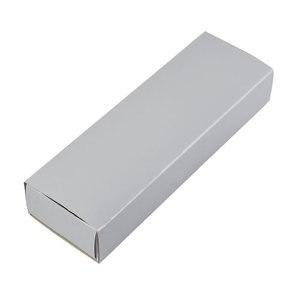 Scatola di cartone colore argento, penna non inclusa, contenitore per la conservazione di supporti in carta - Product Image 2