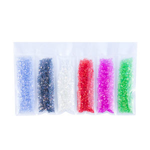 Intodiy qua biên giới nóng bán New York bão tăng cường thủy tinh sỏi 6 lưới túi đồ trang sức sequins - Product Image 6