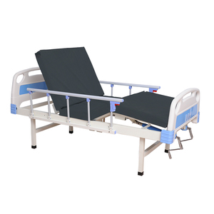 <span class=keywords><strong>Lit</strong></span> médical manuel à double manivelle, réglable, avec poulie et cadre métallique - Product Image 3