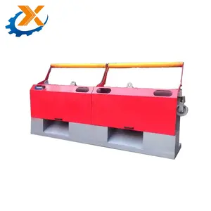 Hebei-máquina de dibujo de alambre de línea recta de aluminio, cobre muy fino (Cu) de alta velocidad Horizontal (0,05-0,12mm)