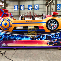 Manège de voiture volante personnalisé SHENLON SLFC-A, équipement de parc d'attractions, grande capacité 8/13 personnes, harnais de sécurité pour adultes, manège extérieur amusant