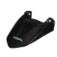 Prêt à être expédié - Garde-boue arrière Sur-Ron Light Bee X LBX en fibre de carbone véritable, coussin de protection, garde-boue pour Segway X260, pièces de moto tout-terrain